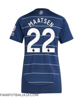 Aston Villa Ian Maatsen #22 Tricou Fotbal Replică 2024-25 Femei Treilea